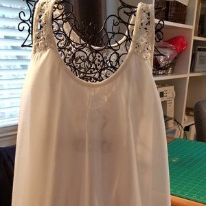 Tempo Paris/White/Romantic/Blouse